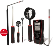 Bàn giao Máy đo tốc độ gió model: VT210